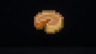 Pumpkin Pie replenishes the same amount of hunger points as cooked porkchop. (Image via Sportskeeda Gaming || Mojang Studios)